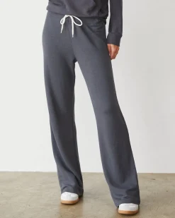 MONROW Supersoft Straight Leg Vintage Sweat VINTAGEBLACK Hot